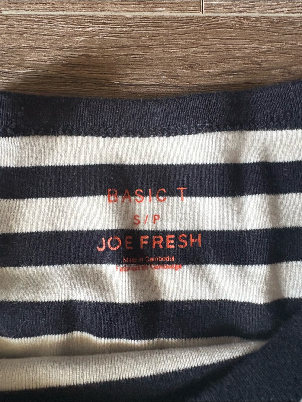 Long-Sleeve Stripe Top in Black & White - Picture 2 of 3